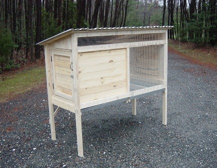 View Source More Woodworking Plans For A Rabbit Hutch With Slide Out 