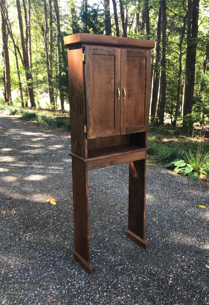 Bathroom Storage Cabinet, Woodworking Project