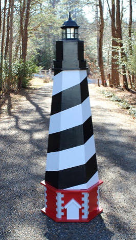 Downloadable Lawn Lighthouse Plans Diy Plans 4 To 7 Ft Tall