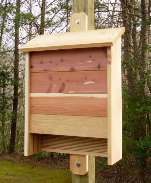 How to Build a Bat House. Downloadable Woodworking Plans