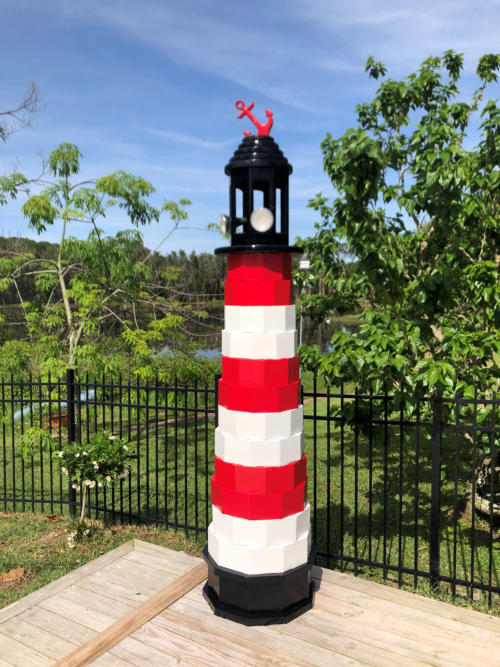 how-to-build-an-6-ft-lawn-lighthouse-diy-lighthouse-plans