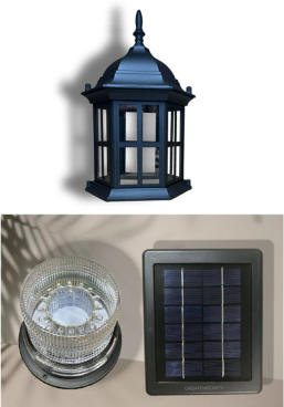 lighthouse parts solar beacon and lighthouse top