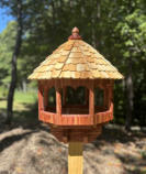 gazebo bird feeder plans