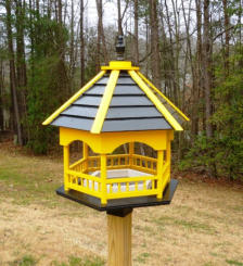 free gazebo bird feeder plans